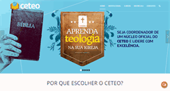 Desktop Screenshot of ceteo.com.br